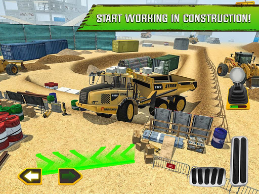 Construction Site Truck Driver 6