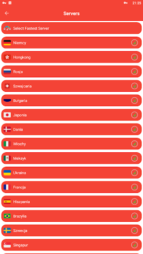 Android application EasierIT VPN screenshort