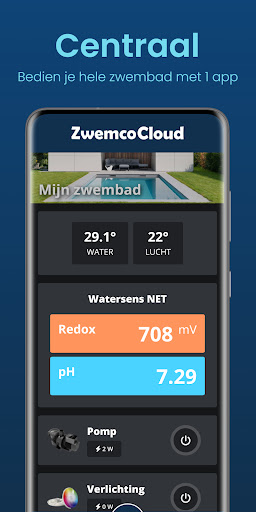 Android application ZwemcoCloud screenshort