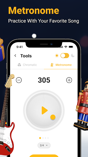 Guitar Tuner and Guitar Lessons