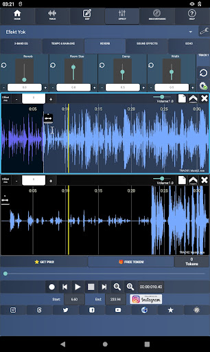Screenshot Audiosdroid Audio Studio