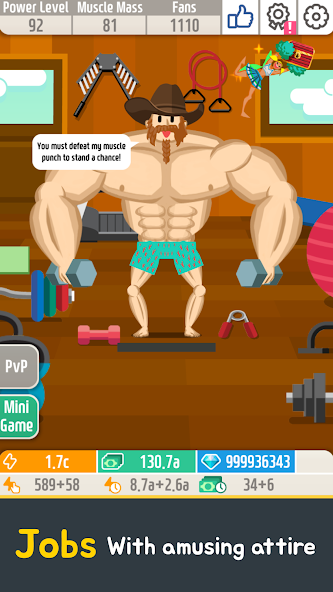 Muscle King 2 3.0.2 APK + Mod (Unlocked) for Android