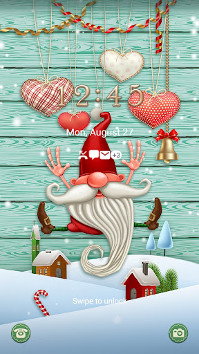 Happy Christmas Elf- Wallpaper Screen 2