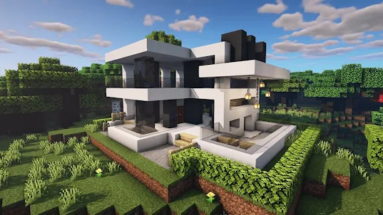 Minecraft PE를 위한 고급 주택