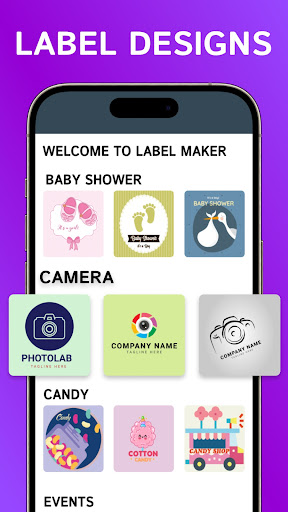Label Maker : Sticker & Tags Screen 2