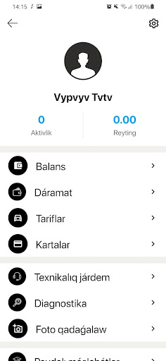 TAXI YAGO Haydovchi Screen 2