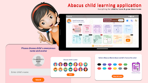 Android application Abacus Child Learning App screenshort