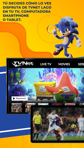 TVNETPlay Screen 3
