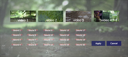 rain meditation, 빗소리 명상 Screen 2