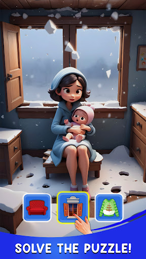 Pregnant Mother Family Game Screen 3