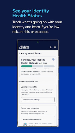 Allstate Identity Protection Screen 2