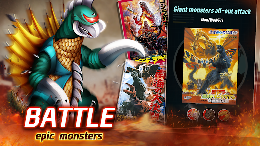 Godzilla Defense Force MOD APK 2.3.11 (Unlimited All Resources) Android