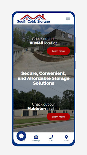 Android application South Cobb Storage screenshort