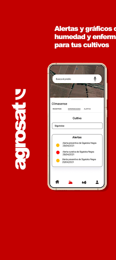 Android application Agrosat Mobile screenshort