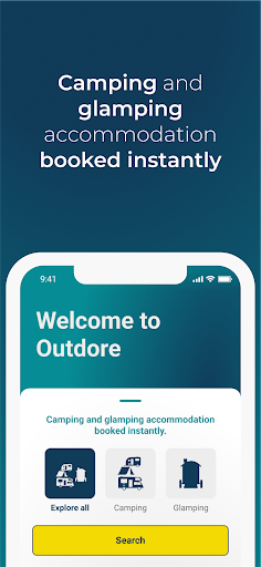 Android application Outdore screenshort