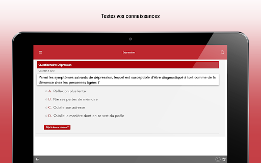 Screenshot of Le Manuel MSD grand public