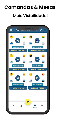 Android application OneFood - Funcionário screenshort