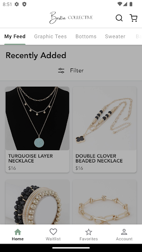 Screenshot of Bestie Collective