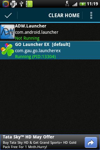 Home Control Screen 3