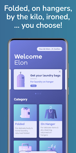 WOSH - Laundry delivery Screen 3