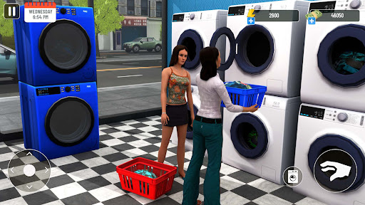 Laundry Store Cloth Simulator