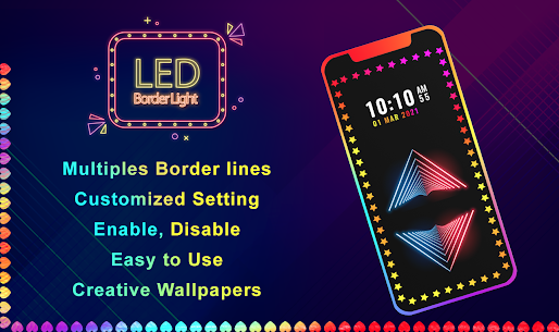 Edge Lighting Live HD Wallpaper Apk(2021) LED Borderlight Download Free 3