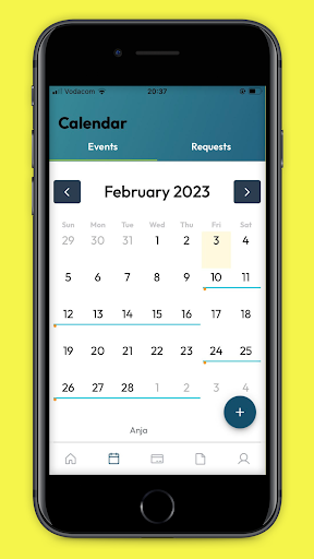 Android application MyFam Co-Parenting App screenshort