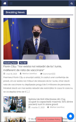 ZIUA deCLUJ.eu Screen 2