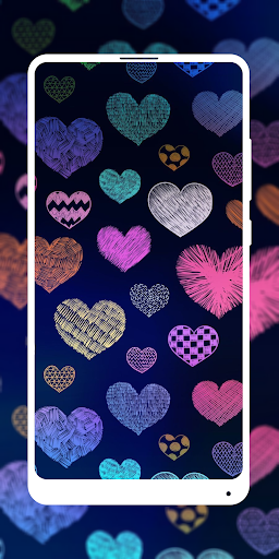Neon Heart Wallpapers Screen 3