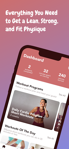 Android application Workout Plans For Women screenshort