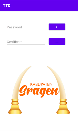 Android application POS screenshort
