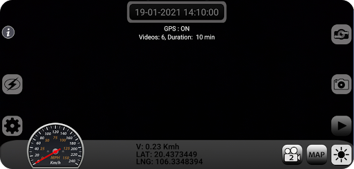 Dashcam Pro2 Screen 3