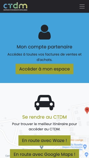 Android application CTDM Mon Compte screenshort