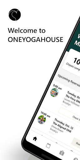 Android application ONEYOGAHOUSE screenshort