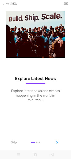 Android application Foundr Lab screenshort