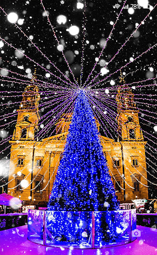 Christmas Night Wallpaper Screen 2