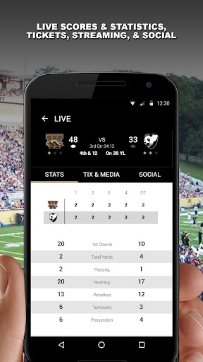 WMU Gameday Screen 3