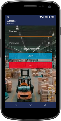 Android application S.Tracker screenshort