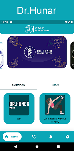 Android application Dr.Hunar screenshort