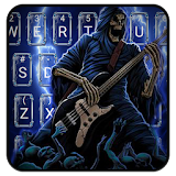 Thunder Rock skull Keyboard theme icon