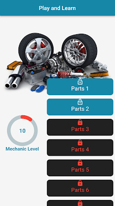 Car parts Quiz Gameのおすすめ画像1