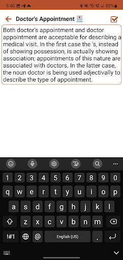 Notes Screen 3