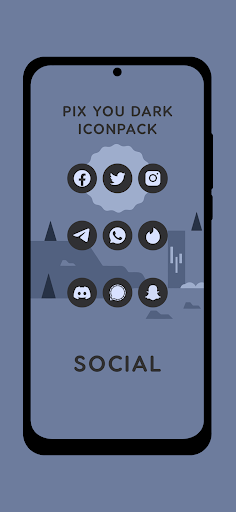 Pix You Dark Android Icon Pack