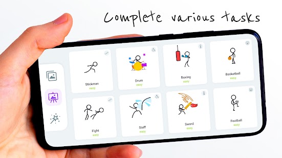 Stickman: Zeichne Animation لقطة شاشة