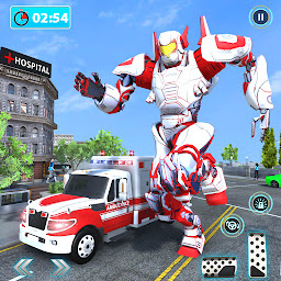 Icon image Robot Car Games: Ambulance 3D