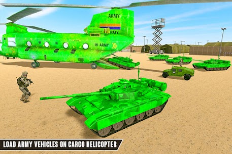 US Army Helicopter Transport Tank Simulator Apk app for Android 1