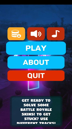 Android application Guess The Skins Battle Royale screenshort