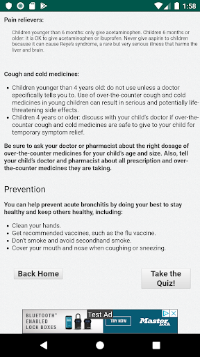 CDC Illness Study Guide Screen 3