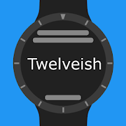 Twelveish - Customizable Text Watch Face for Wear  Icon