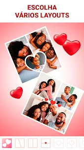 Love Collage - Editor de Fotos